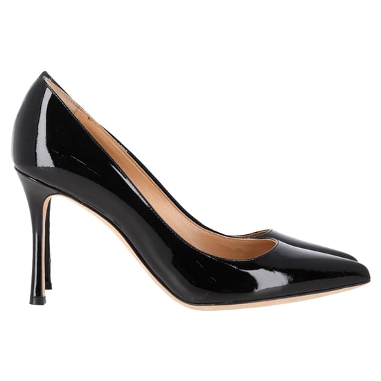 Sergio Rossi New Secret Pumps aus schwarzem Lackkalbsleder - Image 1