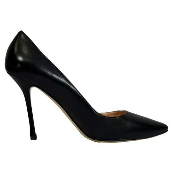 Sergio Rossi Godiva Pumps aus schwarzem Leder - Image 1