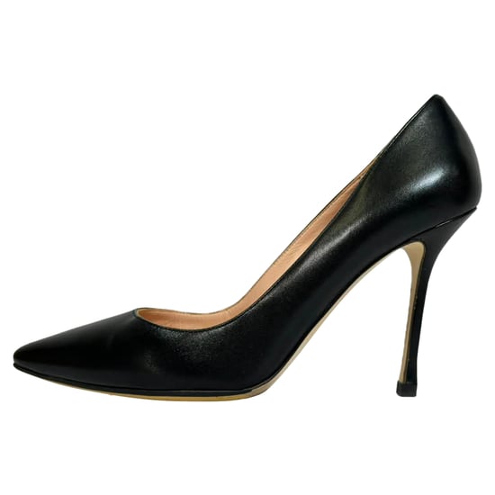 Sergio Rossi Godiva Pumps aus schwarzem Leder - Image 4