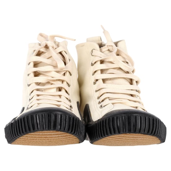 Balenciaga – High-Top-Sneaker mit Gummikappe aus weißem Canvas - Image 6