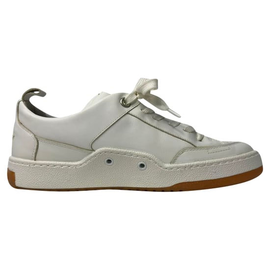 Golden Goose Yeah Sneakers aus weißem Leder - Image 1
