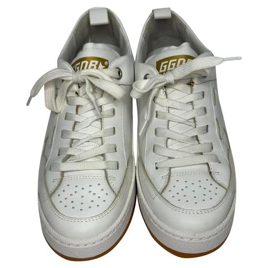 Golden Goose Yeah Sneakers aus weißem Leder - Image 3