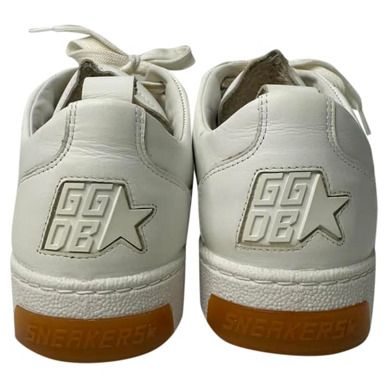 Golden Goose Yeah Sneakers aus weißem Leder - Image 4