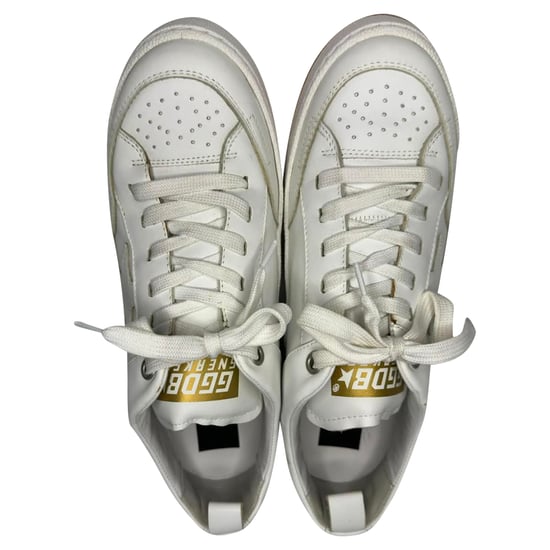 Golden Goose Yeah Sneakers aus weißem Leder - Image 6