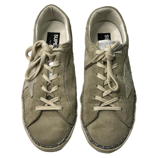 Golden Goose Super Star Sneakers aus beigem Wildleder - Image 6