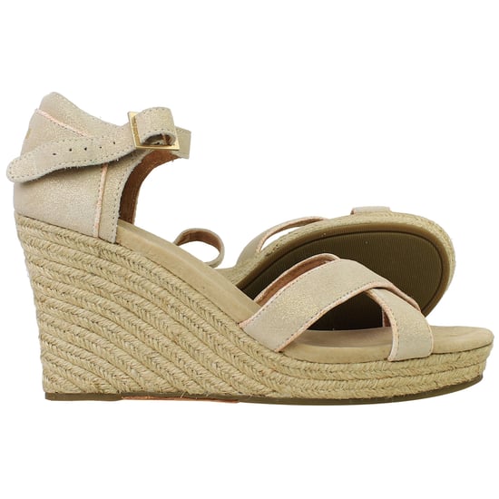 Toms Bequeme Damen Wedges mit Riemen in Beige - Image 4