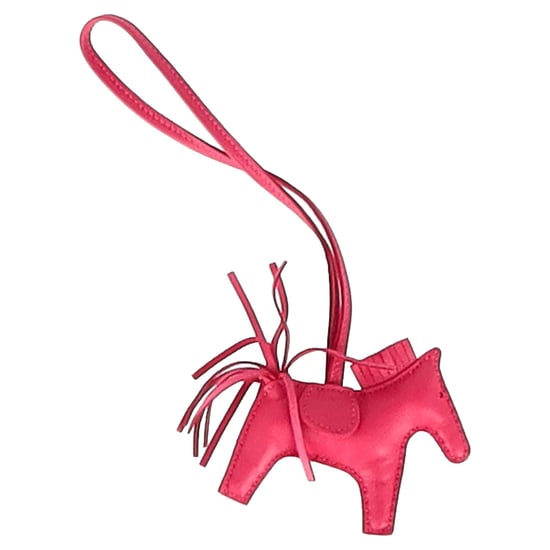 Hermès Rodeo PM Charm aus rosa Leder - Image 1