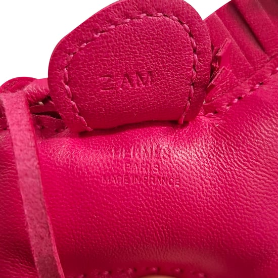 Hermès Rodeo PM Charm aus rosa Leder - Image 4