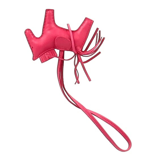 Hermès Rodeo PM Charm aus rosa Leder - Image 6