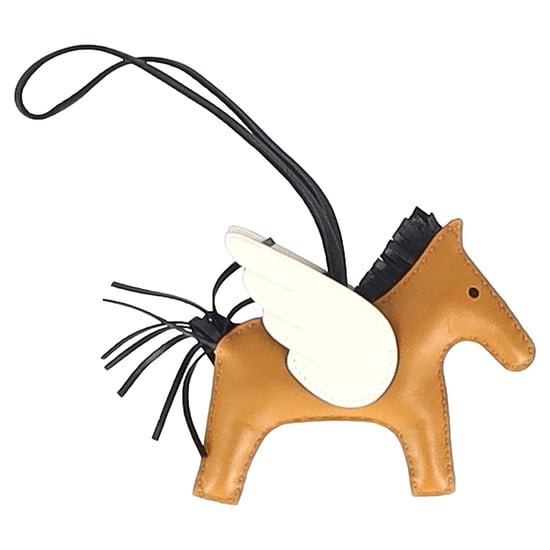 Hermès Rodeo MM Charm aus braunem Leder - Image 1