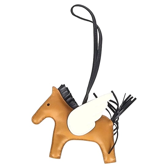 Hermès Rodeo MM Charm aus braunem Leder - Image 2