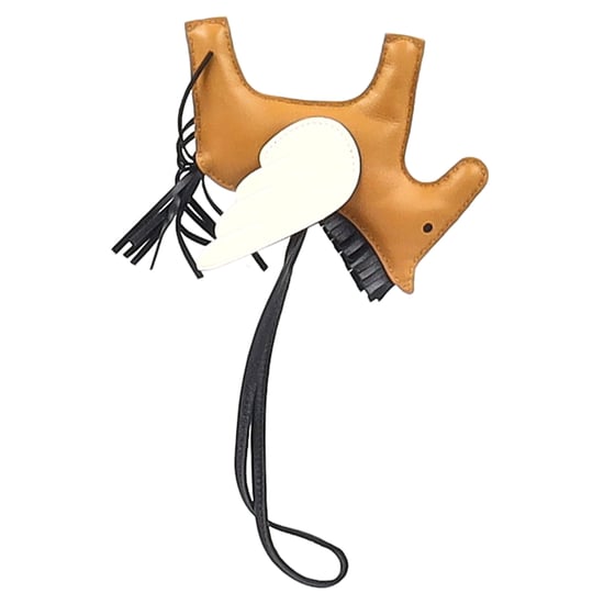 Hermès Rodeo MM Charm aus braunem Leder - Image 6