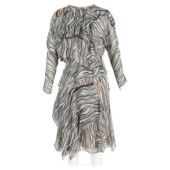 Chloé Bedrucktes Rüschenkleid aus mehrfarbigem Seide - Image 3