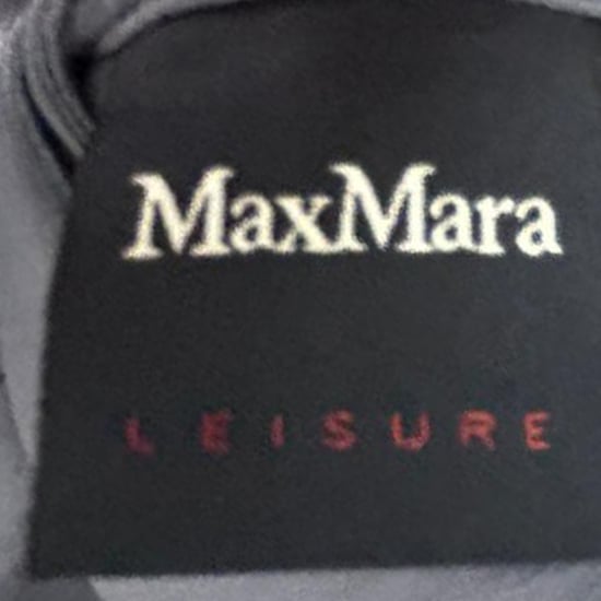 Max Mara Freizeit Talete Midi-Kleid in Marineblau Acetat - Image 6