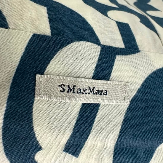 Max Mara Geometrisches Print-Midikleid aus mehrfarbigem Baumwollstoff - Image 4
