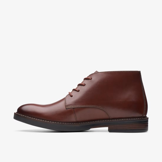 Paulson Mid Mahogany Leather Stiefel - Image 2