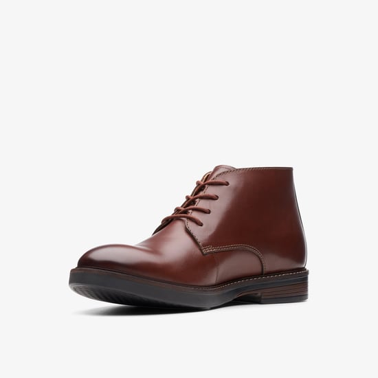 Paulson Mid Mahogany Leather Stiefel - Image 4