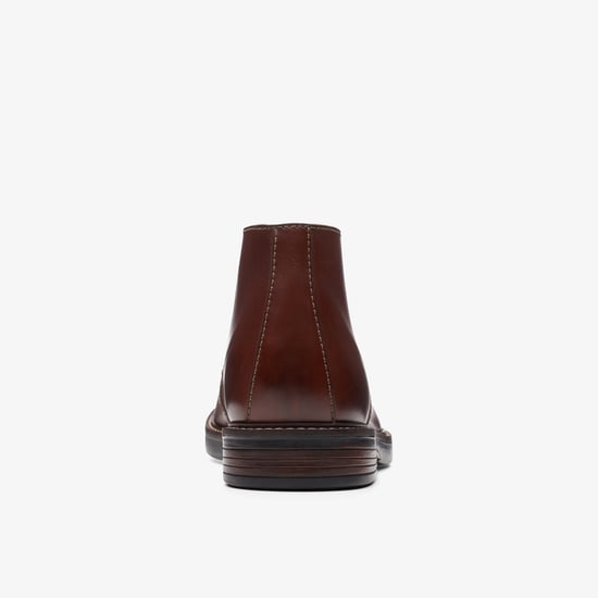 Paulson Mid Mahogany Leather Stiefel - Image 5