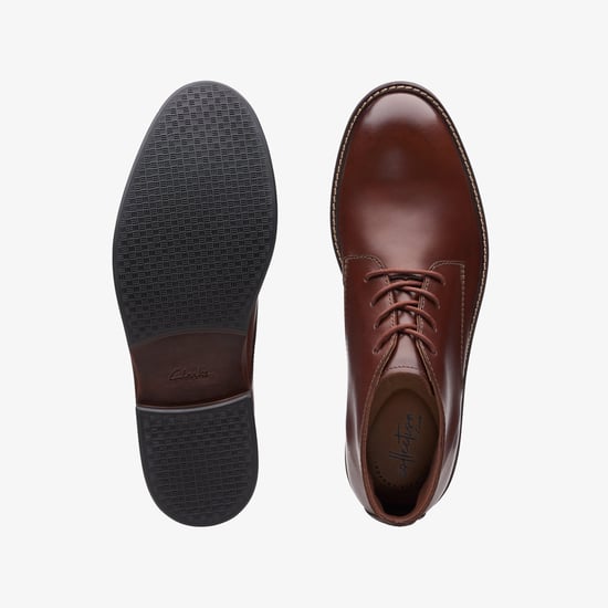 Paulson Mid Mahogany Leather Stiefel - Image 6