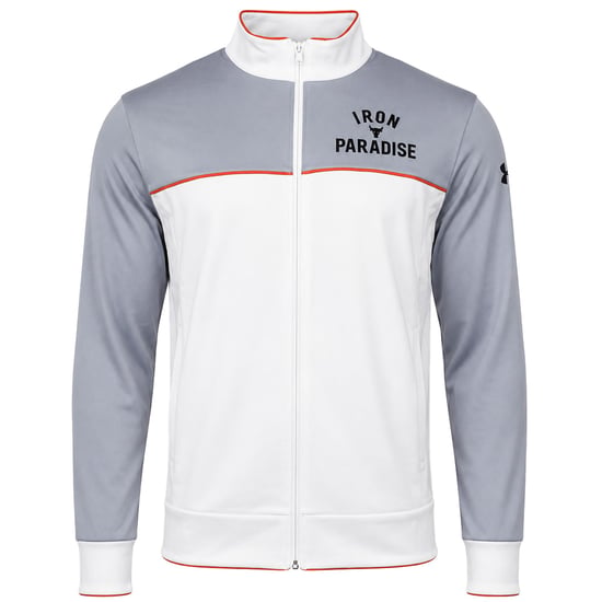 Under Armour x Project Rock Strick Männer weiße Trainingsjacke - Image 1