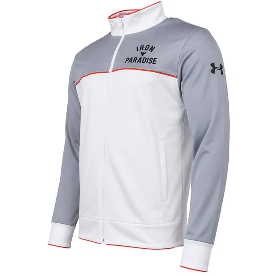 Under Armour x Project Rock Strick Männer weiße Trainingsjacke - Image 2