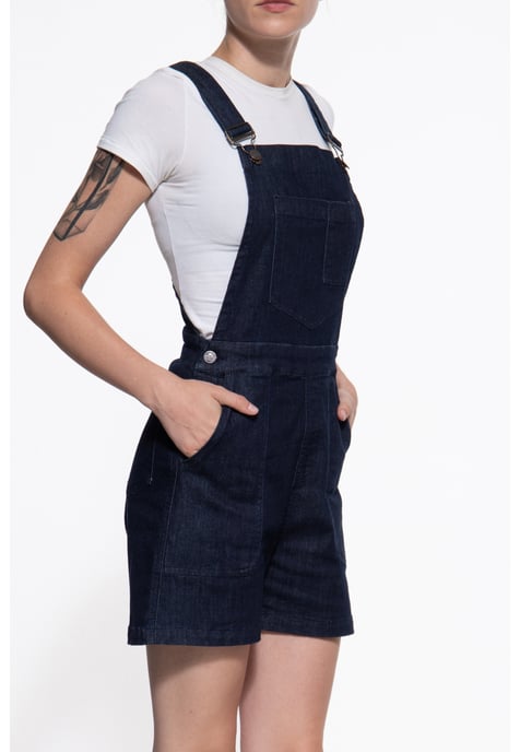 Queen Kerosin Damen Latzshorts - Image 2