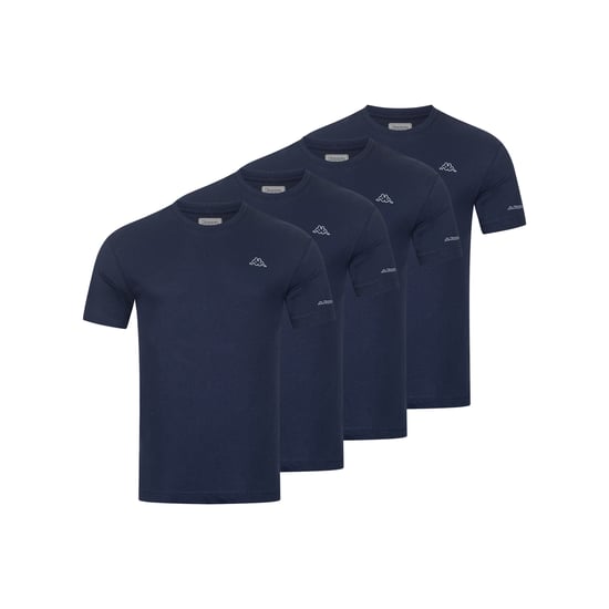 Kappa 4er Set T-Shirt BASIC in Navy - Image 1
