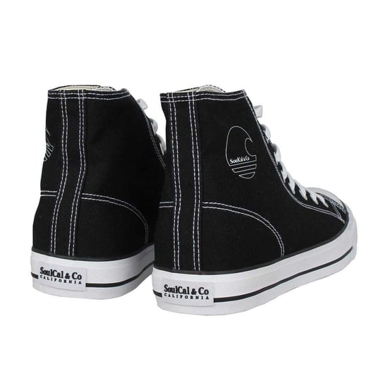SoulCal - Logo High Top Turnschuhe für Herren, Canvas (Schwarz/Weiß) - Image 2