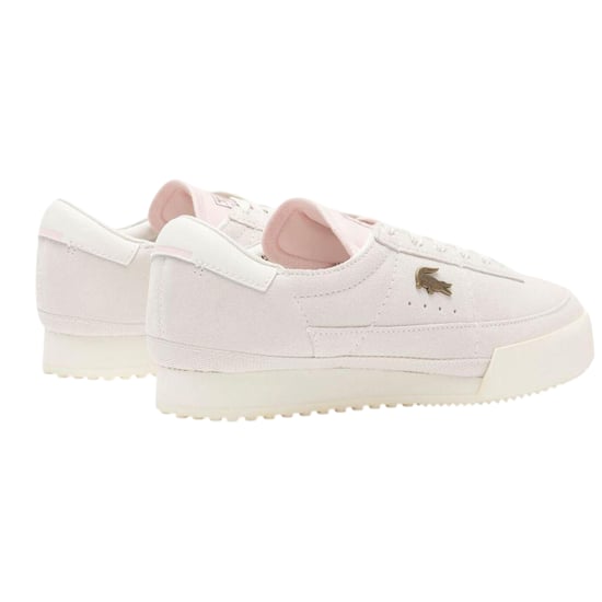 Lacoste - "L003 Neo" Sneaker für Damen, Wildleder, Klobiger Absatz (Naturweiß) - Image 2