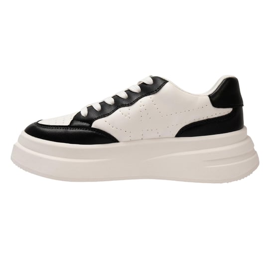 Kappa - "Ari" Sneaker für Damen, Plattform-Absatz (Schwarz/Weiß) - Image 2