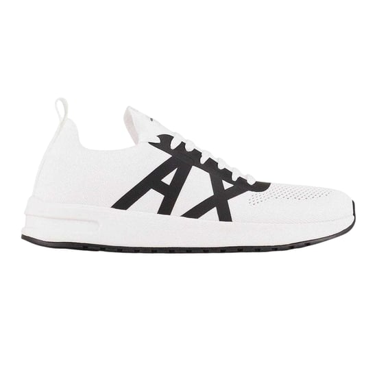 Armani Exchange - Logo Sneaker für Herren (Weiß/Schwarz) - Image 1