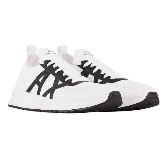 Armani Exchange - Logo Sneaker für Herren (Weiß/Schwarz) - Image 3