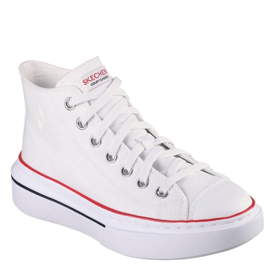 Skechers - Sneaker für Damen, Zum Schnüren (Weiß) - Image 4