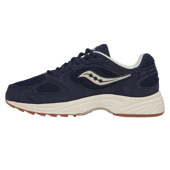 Saucony - "Jazz 9" Retro Schuhe für Herren/Damen Unisex, Leder (Marine) - Image 3