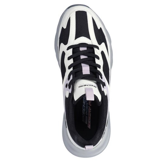 Skechers - "Bobsbamina" Sneaker für Damen (Schwarz/Weiß) - Image 3