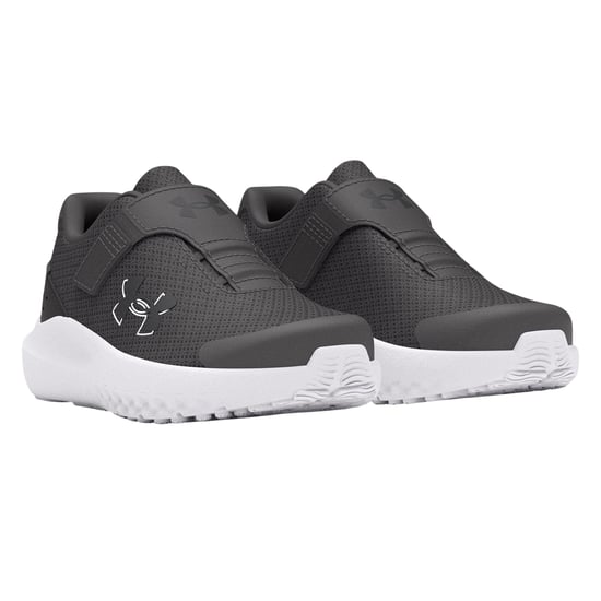 Under Armour - "Surge 4" Sneaker für Kinder (Grau) - Image 4