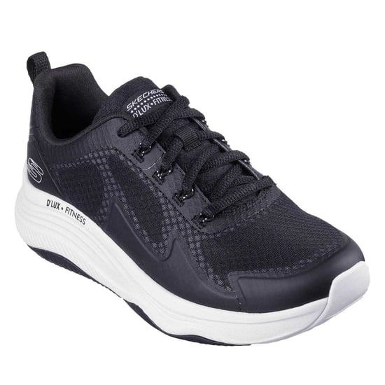 Skechers - "D´Lux Fitness" Sneaker für Damen (Schwarz/Weiß) - Image 3