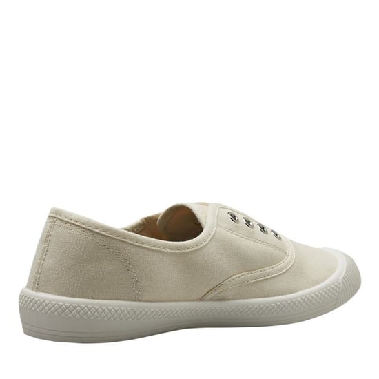 Penguin Anita Canvas Damen Pumps Off-White - Image 2