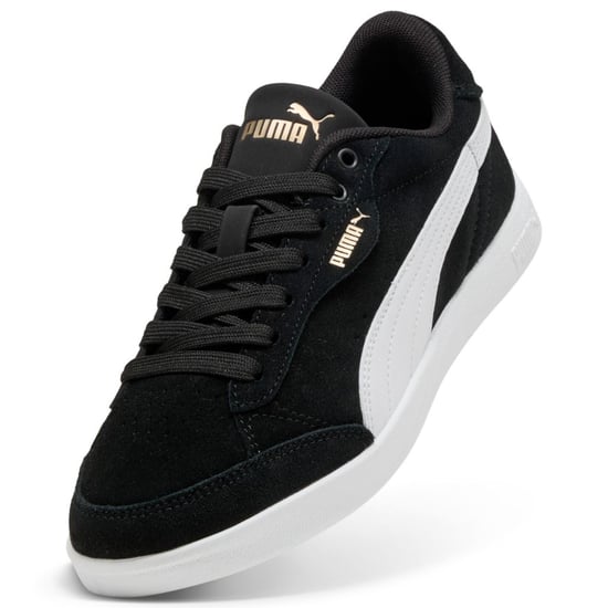 Puma Vikky Star SD Wildleder Damen Schwarz Sneakers - Image 6