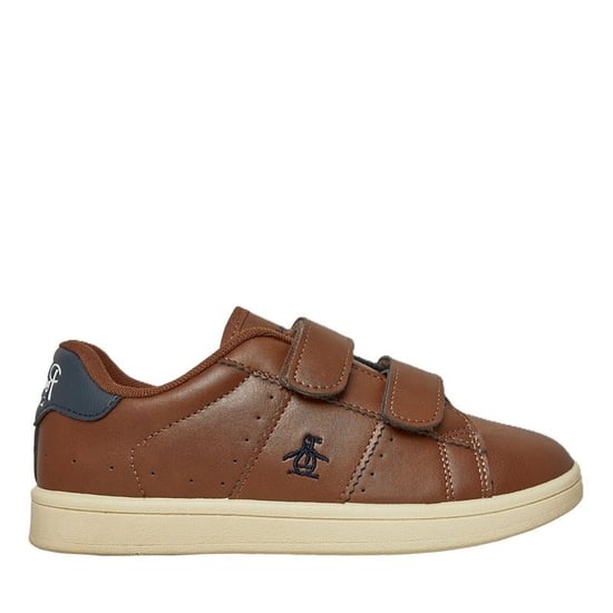 Penguin Junior Marmor Tan/Navy Sneakers - Image 1