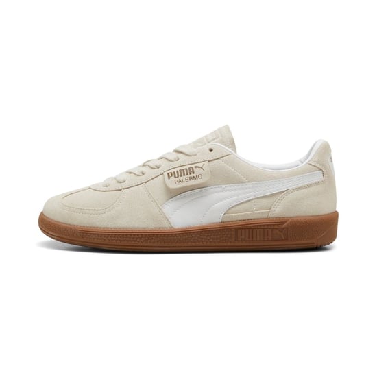 Puma Palermo Wildleder Damen Weißer Sneaker - Image 3