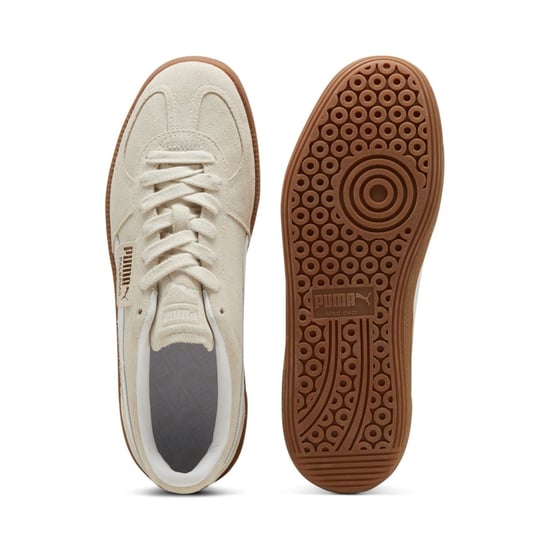 Puma Palermo Wildleder Damen Weißer Sneaker - Image 5