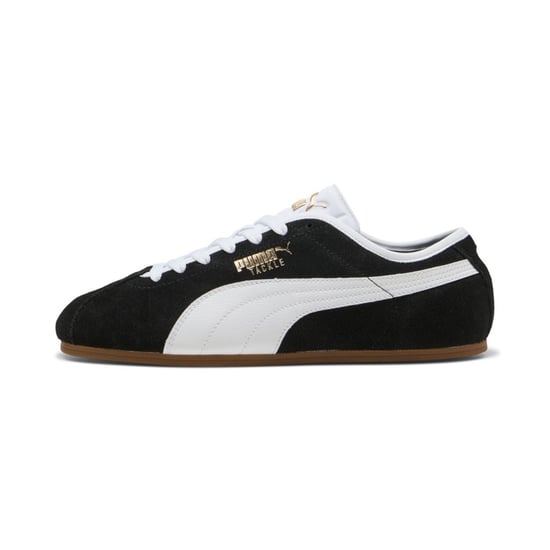 Puma Tackle Wildleder Damen Schwarz Sneakers - Image 3