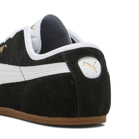 Puma Tackle Wildleder Damen Schwarz Sneakers - Image 4