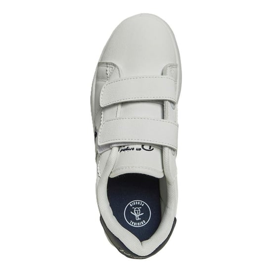 Penguin Junior Marmor Weiß/Navy Turnschuhe - Image 3