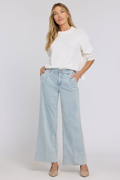 Simone Weite Beinform Jeans mit Hohem Bund - Image 1