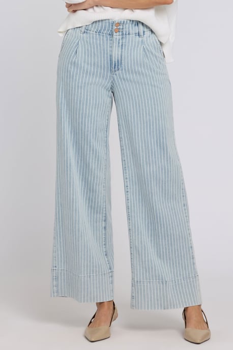 Simone Weite Beinform Jeans mit Hohem Bund - Image 4