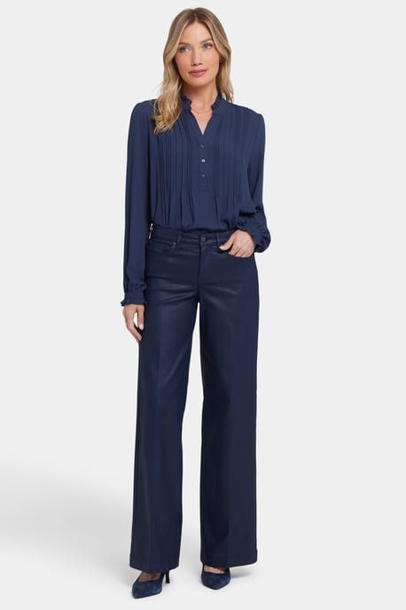 Beschichtete Teresa Weite Jeans - Image 1