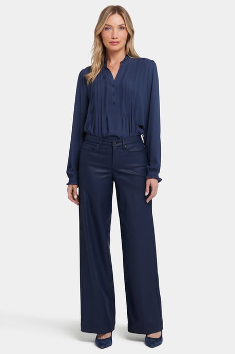 Beschichtete Teresa Weite Jeans - Image 3