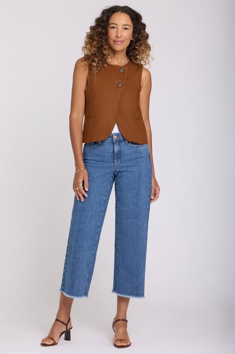 Teresa Weite Bein Knöchellange Jeans - Image 1